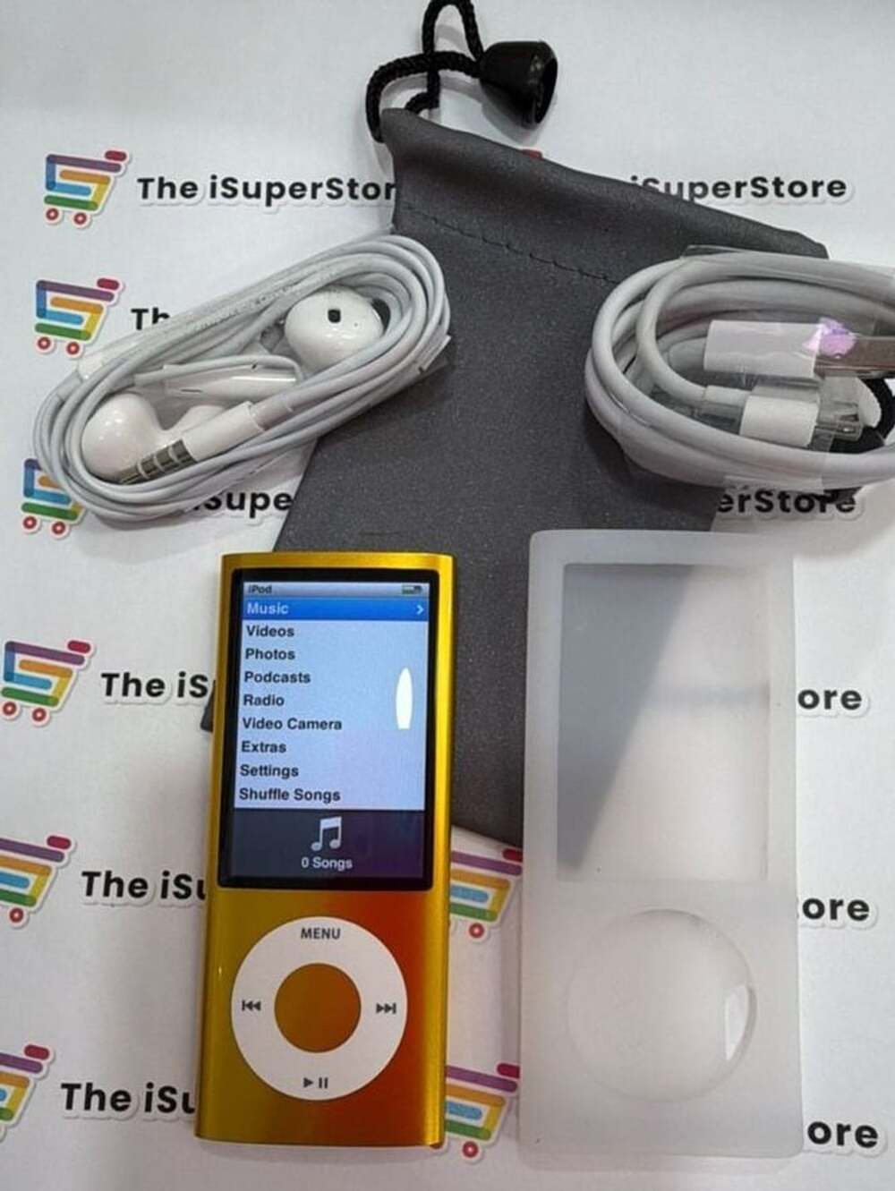 Apple iPod Nano 5th Generation Yellow 8GB + 1- 1-YR CPS warranty